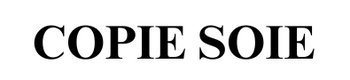 COPIE SOIE 