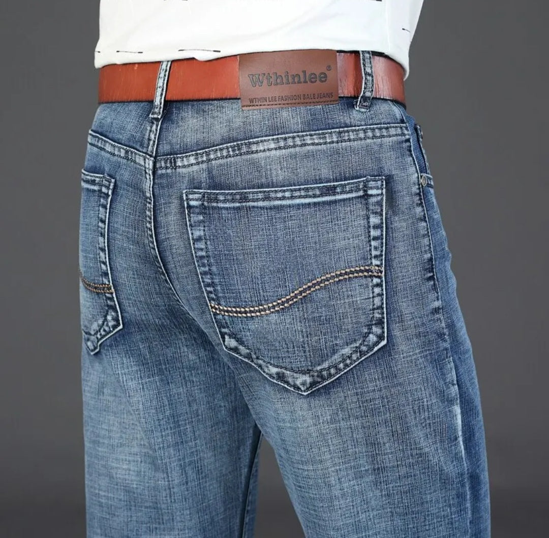 DENIM STRETCH JEANS-MEN