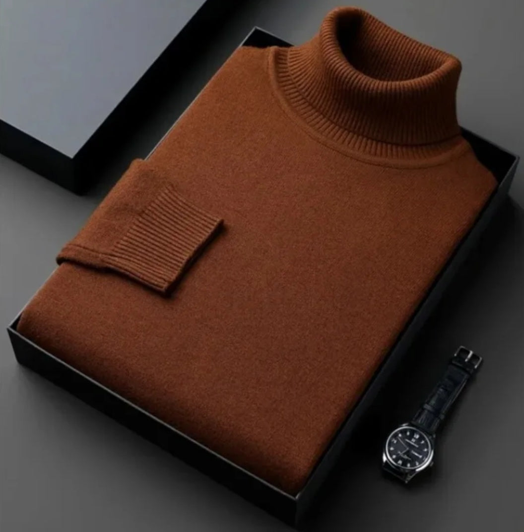 ELEGANT FOLDED TURTLENEK