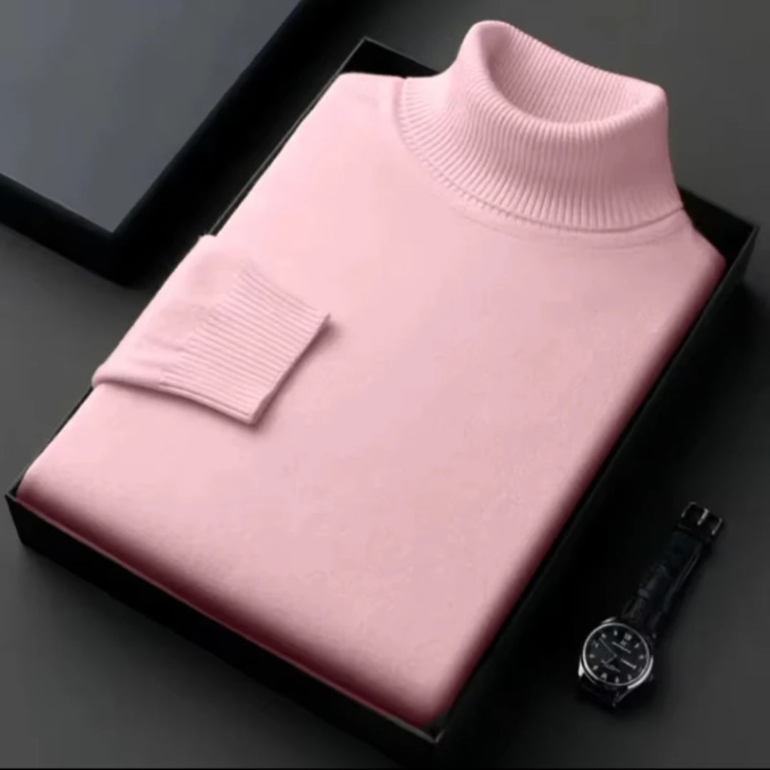 ELEGANT FOLDED TURTLENEK