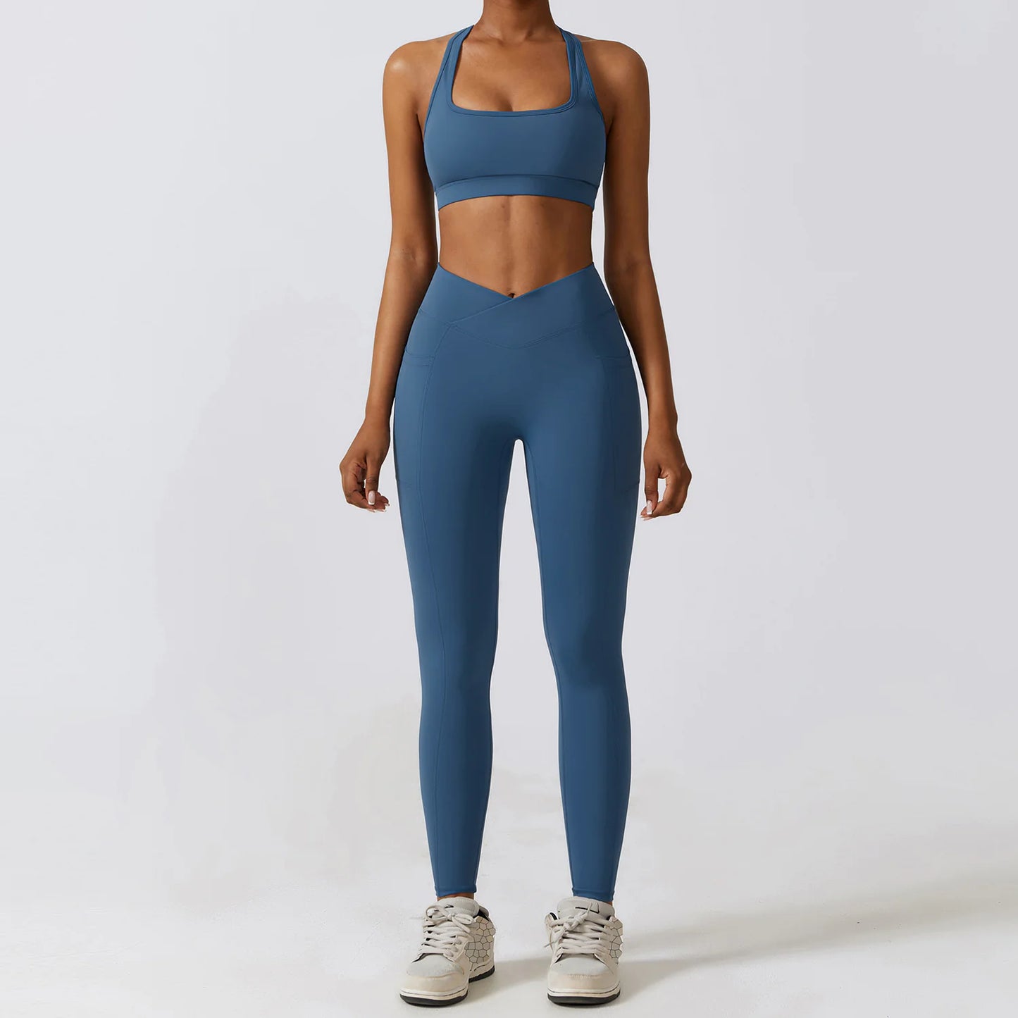 SPORTS SET WITH TOP AND LEGGINGS