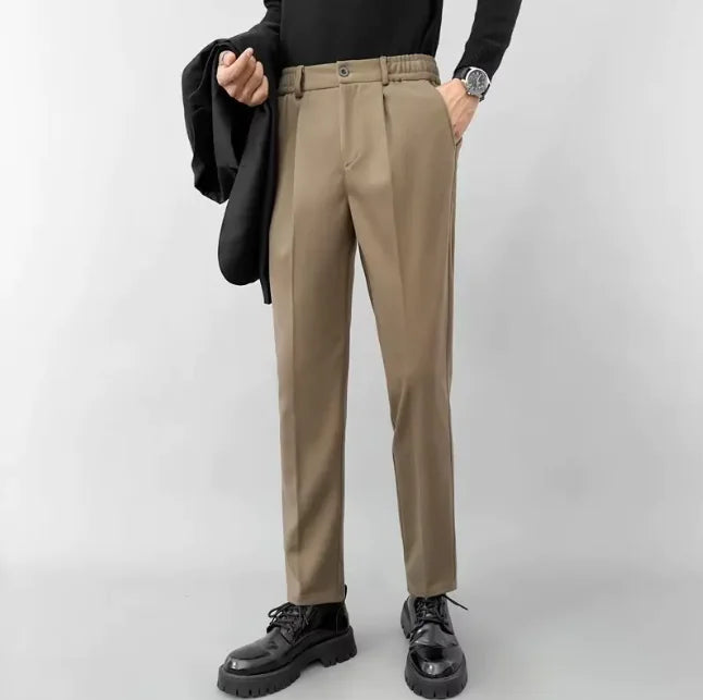 LIGHTLY MATURE WOOLEN PANTS