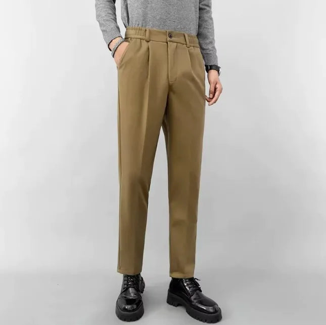 LIGHTLY MATURE WOOLEN PANTS